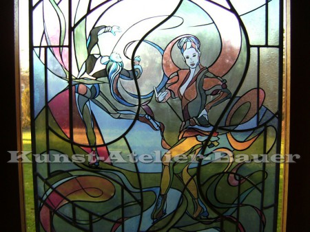 Fensterbild, Ice dance, Ausschnitt